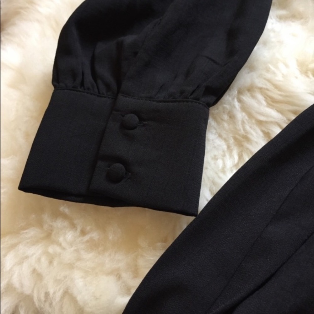 Adelyn Rae Black Tie-Waist Shirtdress - Picture 5 of 7